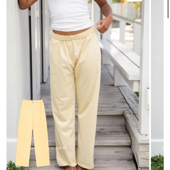 Parke Yellow Pants